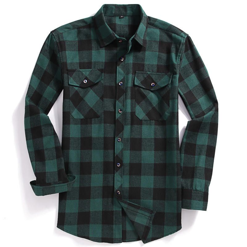 Flannel Shirt Lined - Chemise en flanelle à manches longues