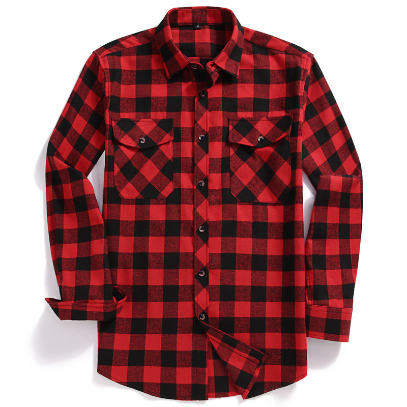 Chemise en flanelle à manches  - Flannel Shirt Lined avis et prix