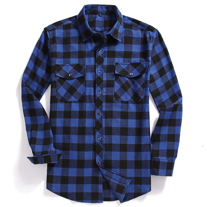 Chemise en flanelle à manches  - Flannel Shirt Lined avis et prix