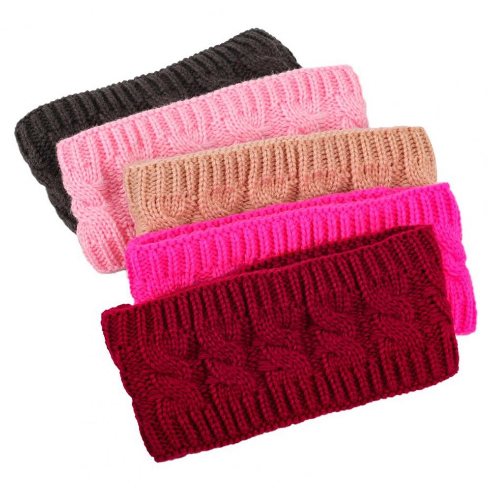 Bandeau en tricot élastique po - Fleece Ear Warmer Band avis et prix