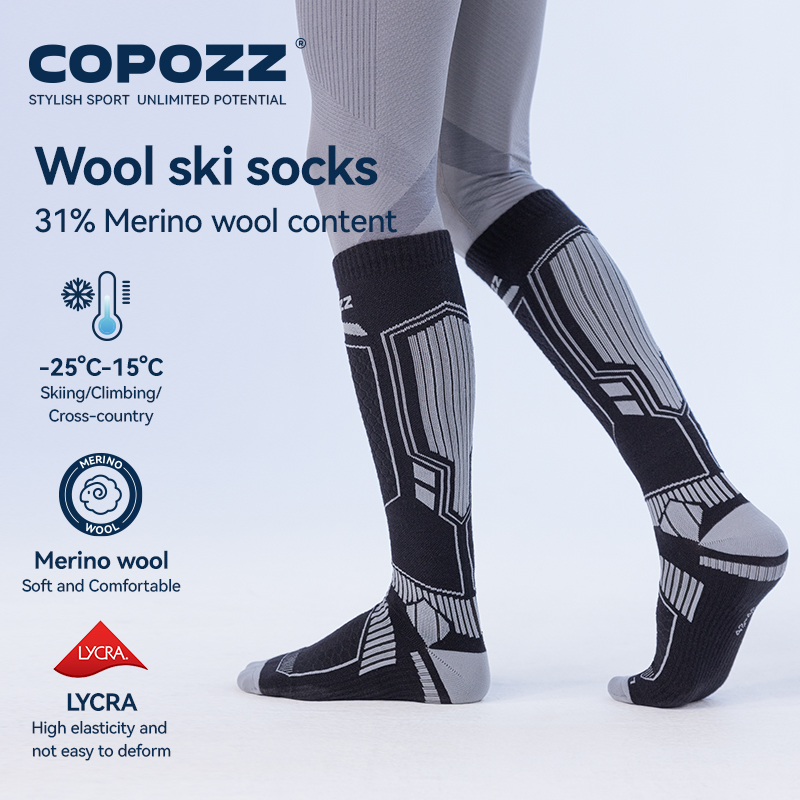 COPOZZ nouvelles chaussettes d - Thermal Sock Wool avis et prix