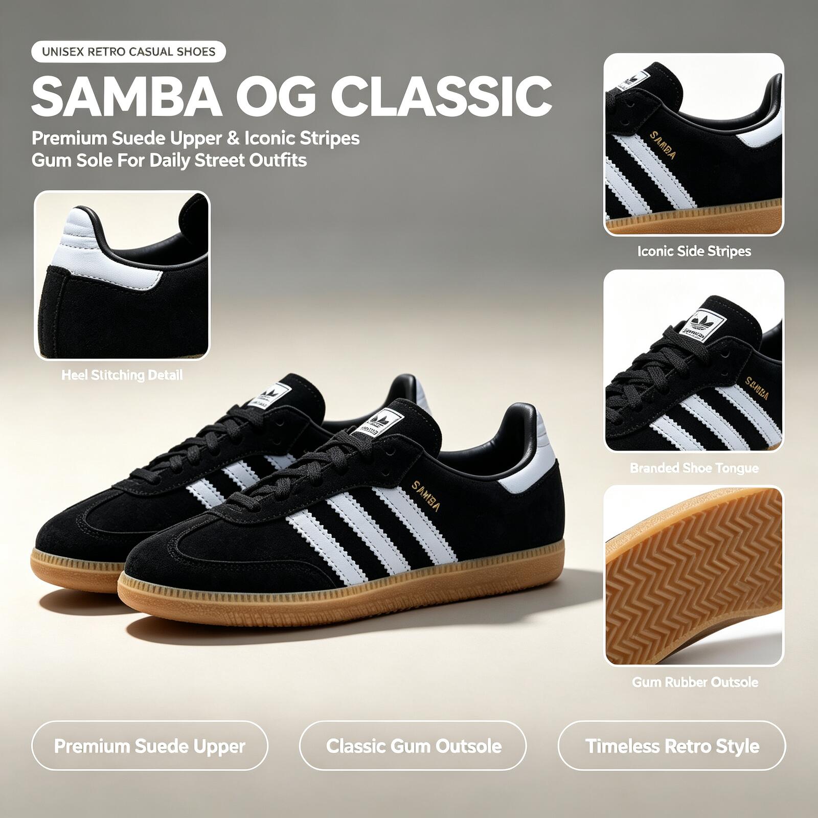 Adidas Officiel Authentique SA - Adidas Shoes Samba avis et prix