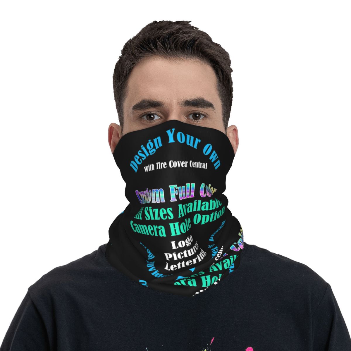 Guêtre de cou imprimée personn - Neck Gaiter Fleece avis et prix